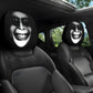 Funny Cartoon Car Headrest Covers – 2PCS Universal Fit