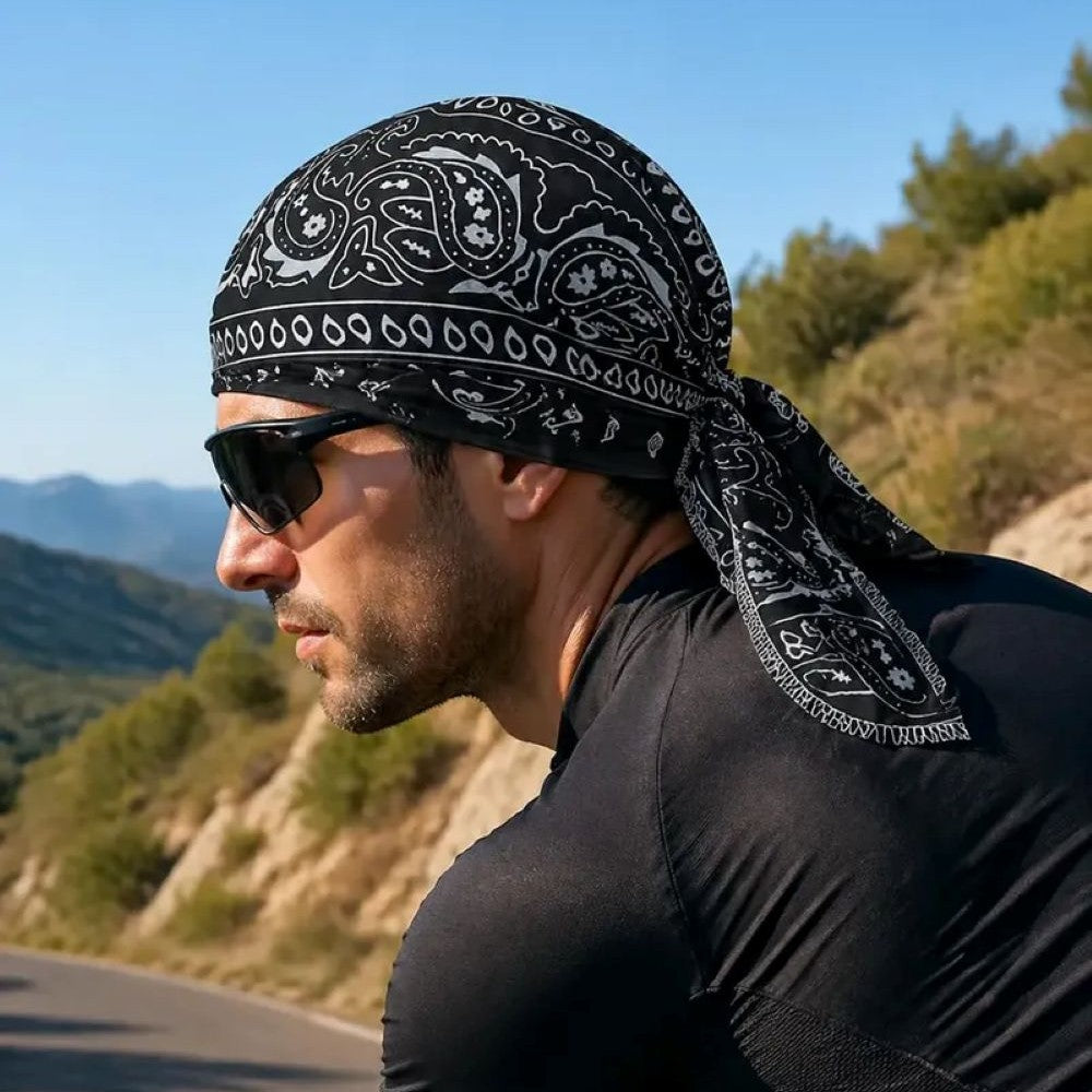 Elastic Cycling Sports Cap