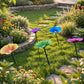 Handmade Metal Flower Garden Stake