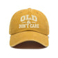 Vintage Distressed "OLD & DON'T CARE" Cap