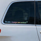 "Te Amo Maneja Con Cuidado" Car Mirror Decal Set – Cute Reflective Vinyl Stickers