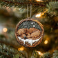 Rhodesian Ridgeback In Mini Baskets Ornament - MB016