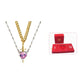 Heart Sword Pendant Necklace