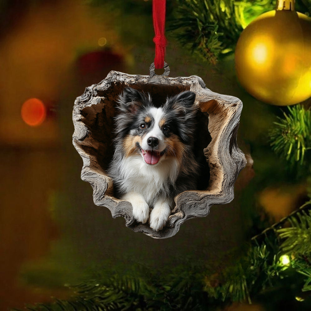 Border Collie - Animal Christmas Ornament CH180