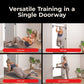 Adjustable Doorway Pull-Up Bar – No-Drill Installation Home Gym Strength Trainer