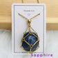 Crystal Stone Holder Necklace