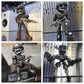 Classic Piston Skeleton Soldiers Sculpture