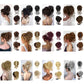 Messy Bun Hair Piece for Women – Claw Clip Fake Hair Bun Extension Natural Ponytail Hairpiece