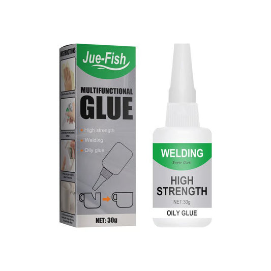 Welding High-Strength Oily Glue