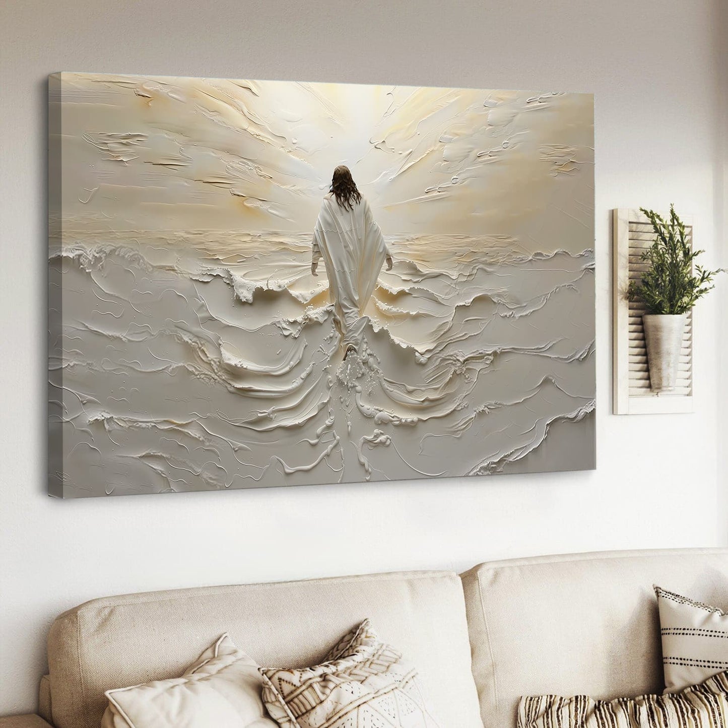 Walking on Water - C022 - Gallery Wrapped Canvas Prints