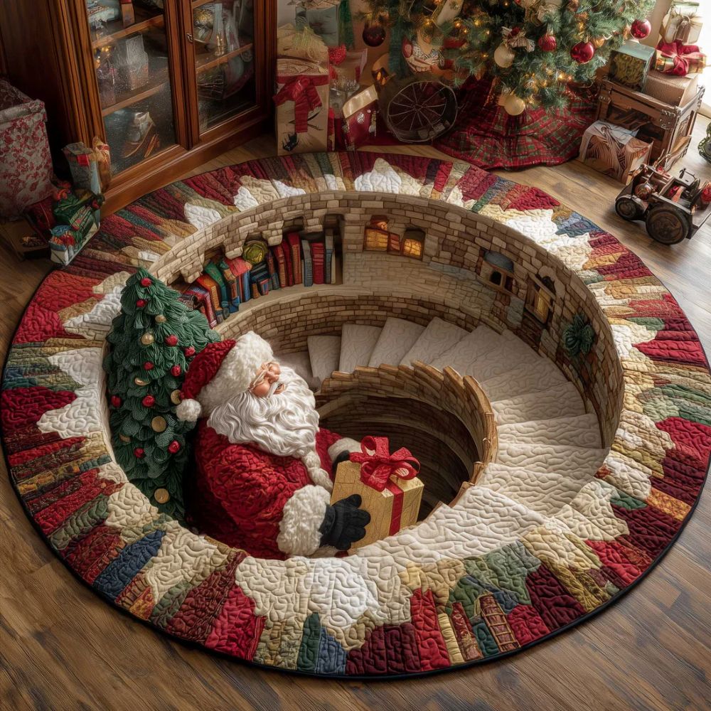 Jolly Workshop - Christmas Round Rug - H487