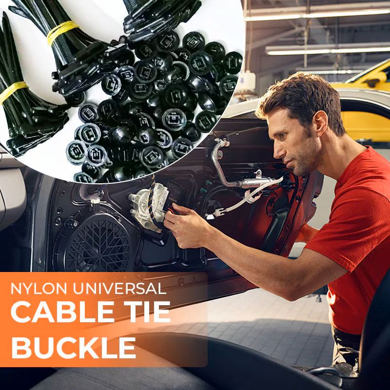 Nylon Universal Cable Tie Buckle