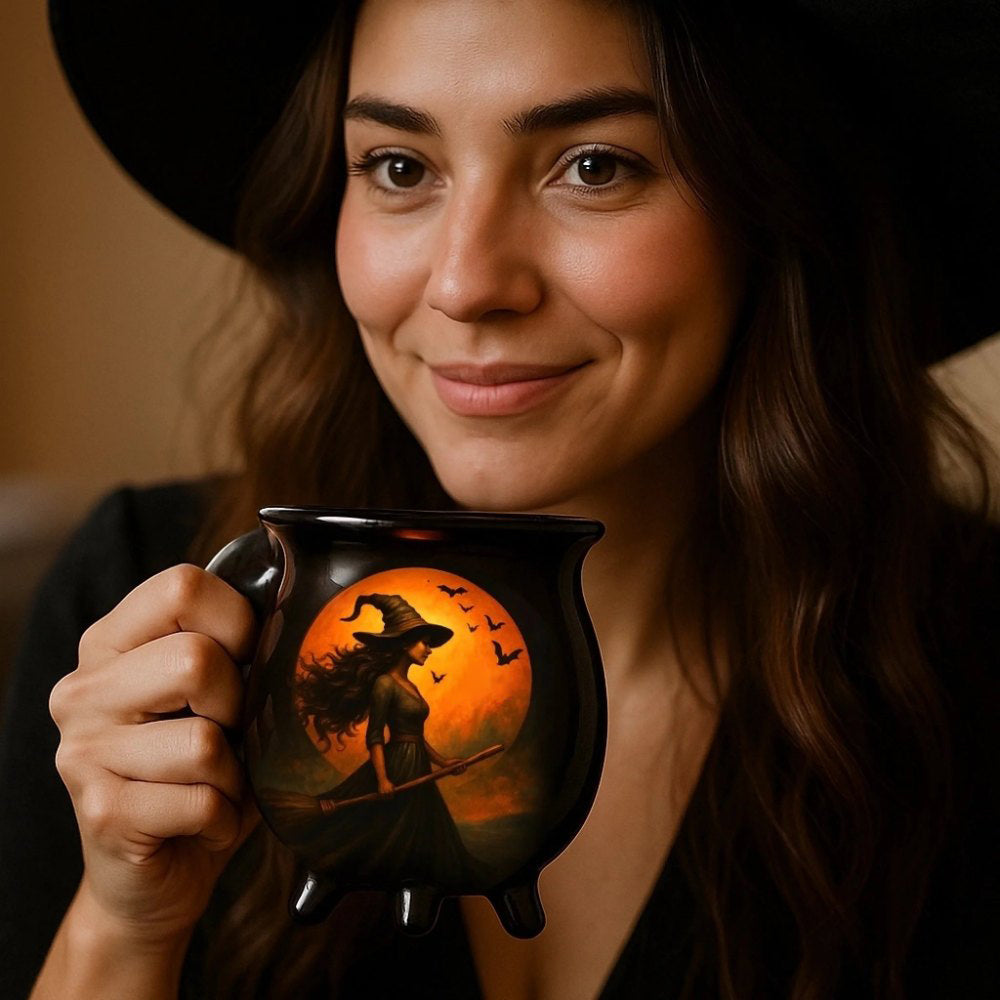Witch Cauldron Coffee Mug