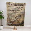 I Believe In You - A933 - Lion Premium Blanket