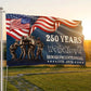 American 250 Years We The People Semiquincentennial Grommet Flag - C038