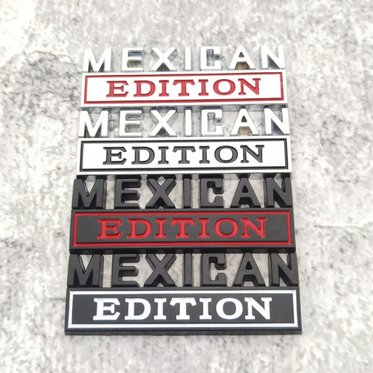 Mexican Edition - Emblem Sticker Badge, Funny Decals for Car, Truck, SUV, Motorcycle - TE012