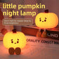 Pumpkin Silicone Pat Lamp - Relaxing Light, Sleep Timer, Soft Touch, Three Brightness Levels