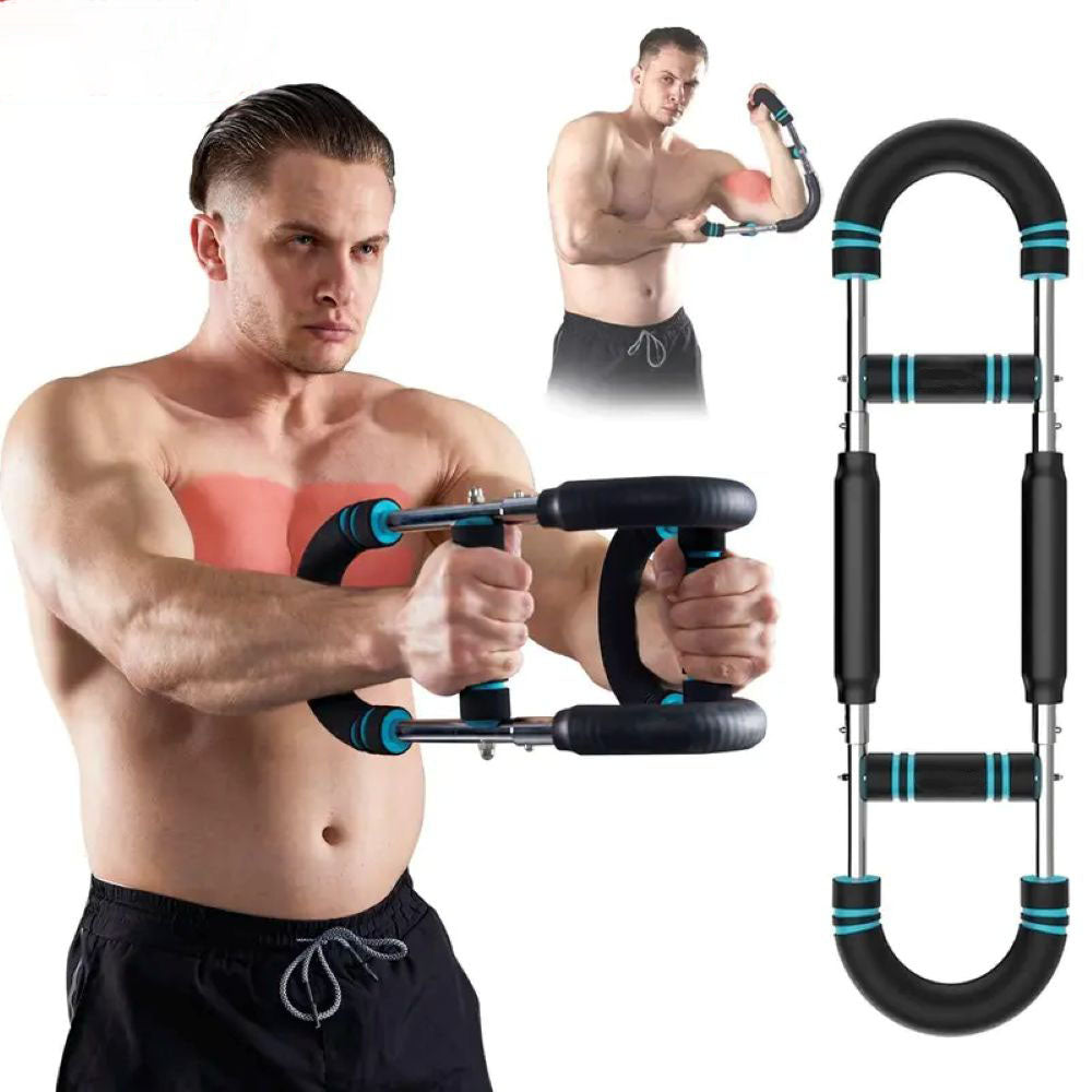 Portable Arm Trainer - Adjustable Spring Resistance Upper Body Workout