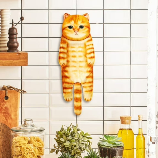Adorable Cat Hand Towels - H548