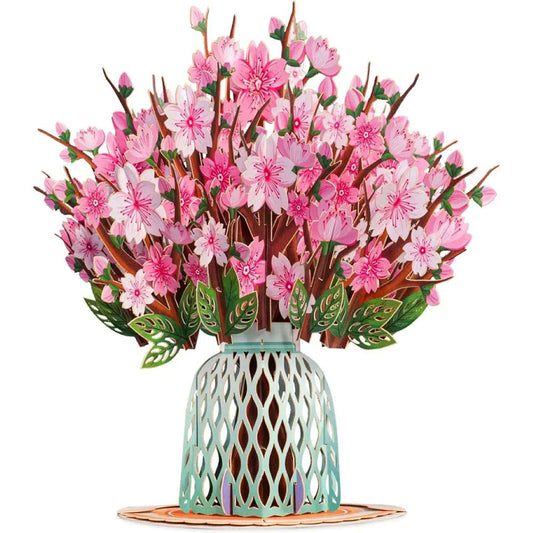 Paper Love Flower Bouquet Pop-Up Card