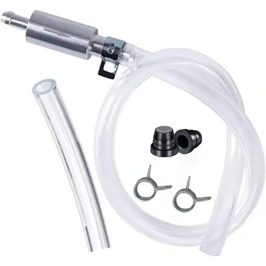 Brake Bleeder Hose - One Way Check Valve Tube Bleeding Tool Kit For Car Motorcyle Clutch