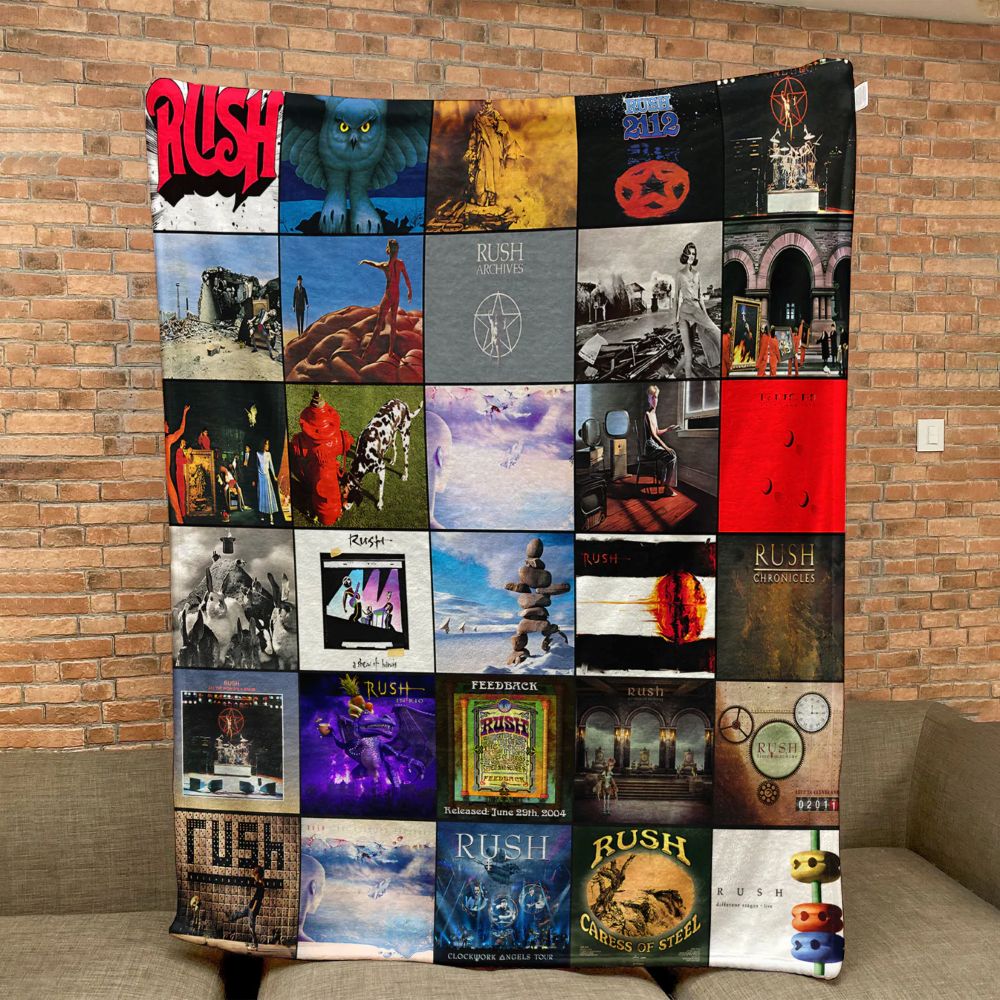 Rush Blanket - D603 - A Progressive Rock Tribute in Ultimate Comfort