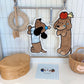Adorable Dog Hand Towels - Star Dachshund