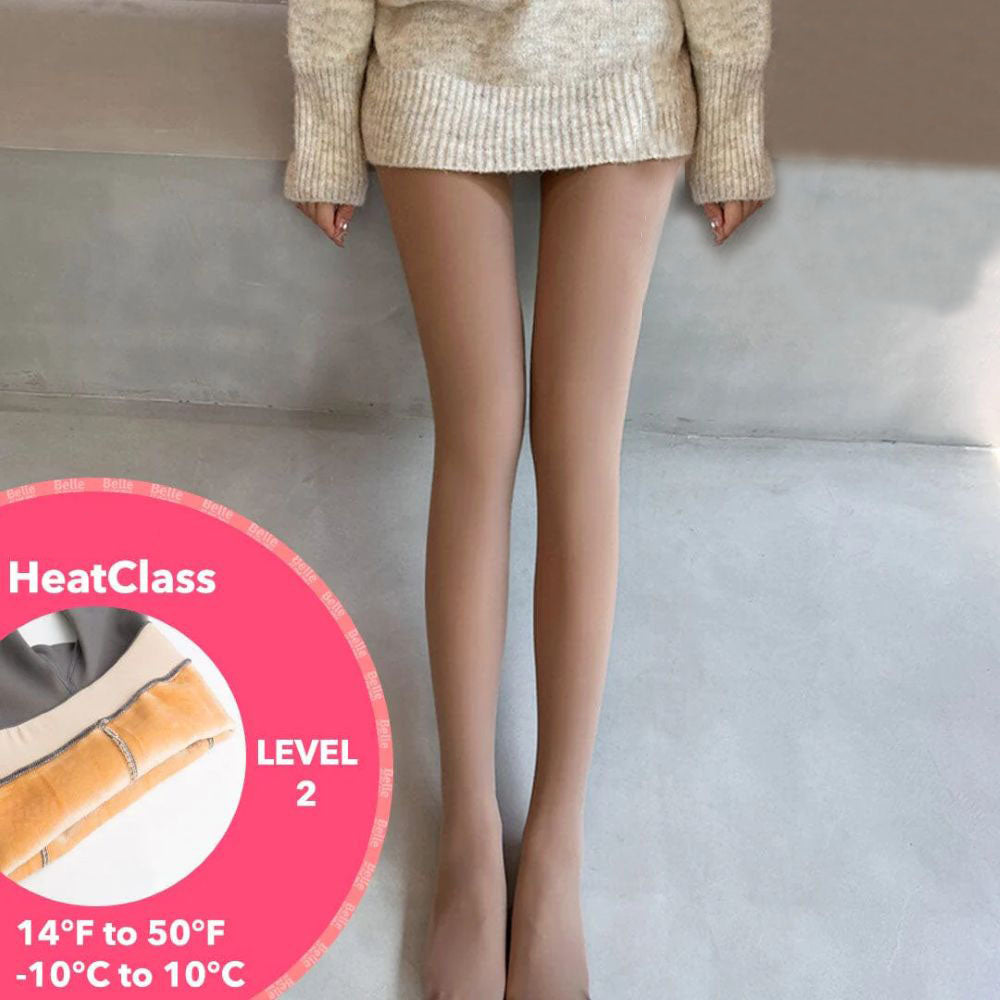 Belle's HeatClass Translucent SuperStretch Pantyhose Leggings