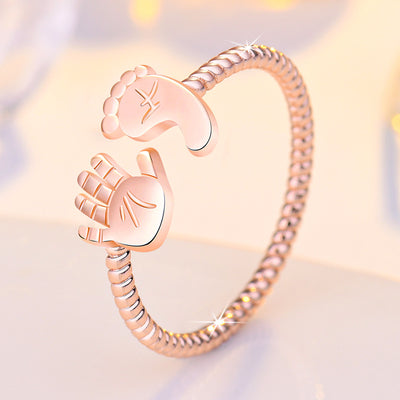 For Mother - Mama To Be Palm And Foot Ring