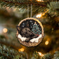 Dutch Shepherd In Mini Baskets Ornament - MB002