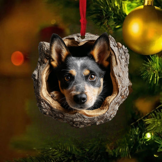Heeler Dog - Animal Christmas Ornament CH204