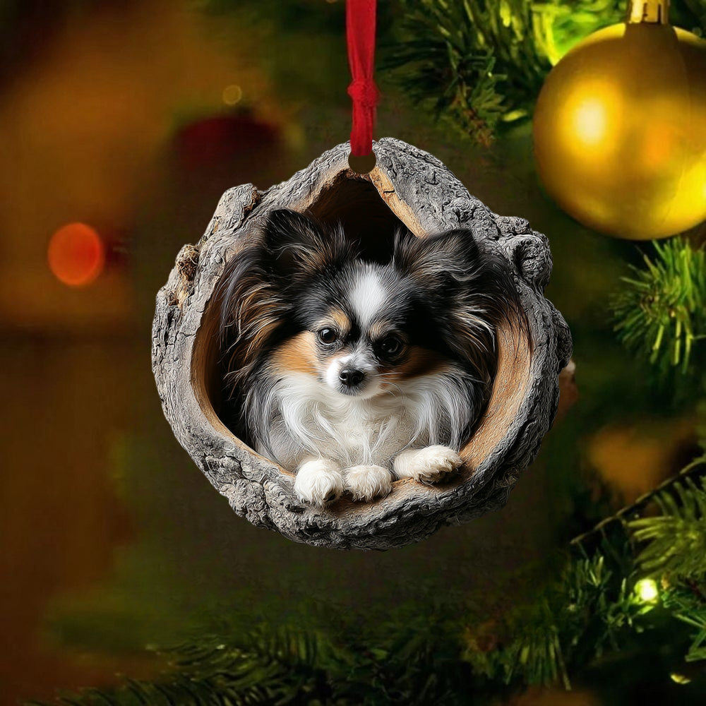 Papillon Dog - Animal Christmas Ornament CH207