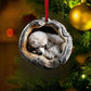 Poodle - Animal Christmas Ornament CH210