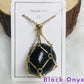 Crystal Stone Holder Necklace
