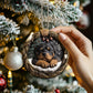 Rottweiler In Mini Basket Ornament - MB023