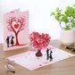 Paper Love Flower Bouquet Pop-Up Card