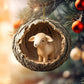 Sheep - Animal Christmas Ornament CH098