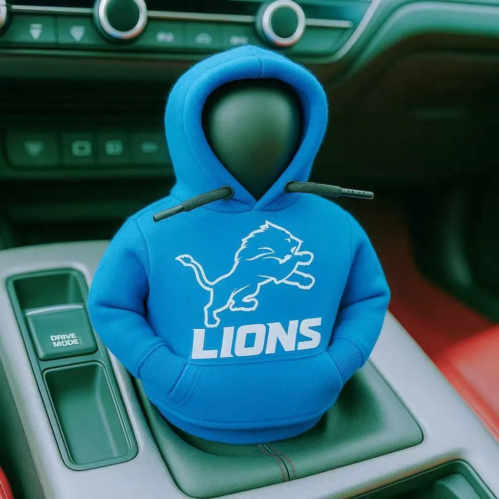 Rugby-Style Car Gear Shift Hoodie