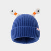 Winter Parent-Child Cute Glowing Little Monster Knit Hat