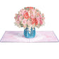 Paper Love Flower Bouquet Pop-Up Card