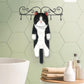 Adorable Cat Hand Towels - Tuxedo Cat