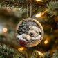 Soft coated Wheaten Terrier In Mini Baskets Ornament - MB029