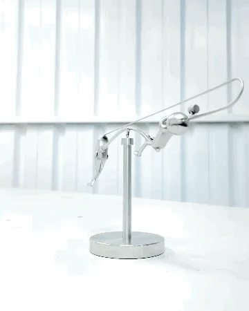 The Fisherman Balancing Sculpture