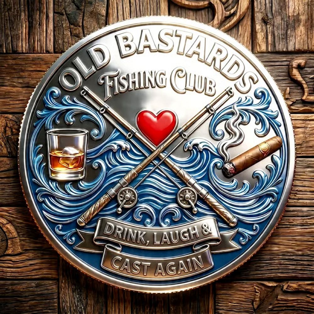 The Eternal Fisherman’s Challenge Coin