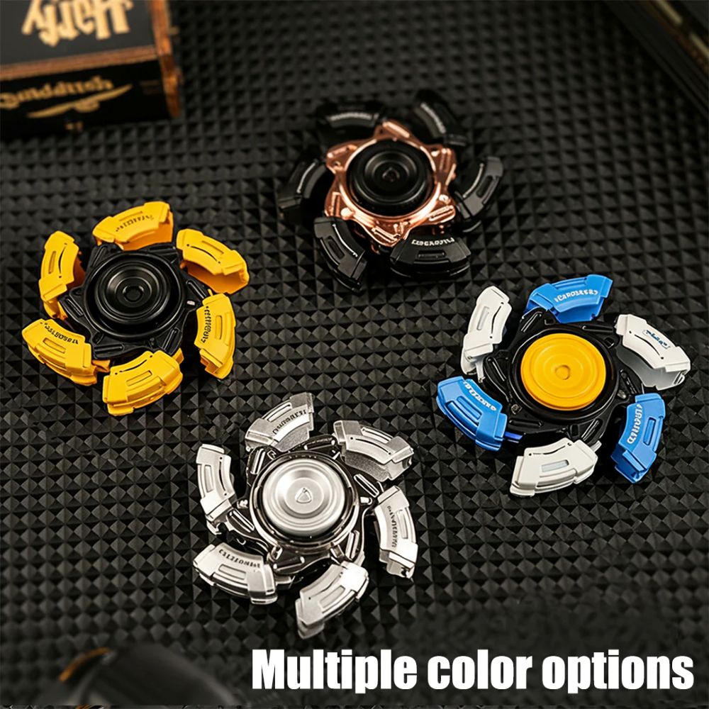 Stainless Steel Mecha Fidget Spinner