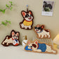 Adorable Dog Hand Towels - Seated French Bulldog