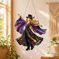 Handmade Stained Spinning Suncatcher