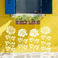 Garden Fence Large Flower Stencils DIY Decoration BloomTrace