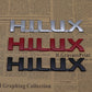 Hilux - Emblem Sticker Badge, Funny Decals for Car, Truck, SUV, Motorcycle - TE031