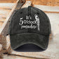 Retro It's 5 O'clock Somewhere Print Baseball Cap